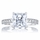 Trista's Promise Ring - Clear Princess Cut CZ