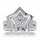 Two Piece Star Pave Ring