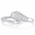 Vanora's CZ Antique Wedding Ring Set