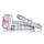 Pink Cubic Zirconia Wedding Ring Set