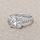 Trista's Promise Ring - Clear Princess Cut CZ