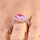 Darling's Pink Heart Shaped Engagement Ring