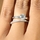 Gabriella's Petite Wedding Ring Set - Silvertone
