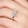 Bow Promise Ring - Silvertone Remember Bow