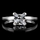 Annie's Promise Ring - .5 CT Princess Cut CZ