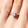 Annie's Promise Ring - .5 CT Princess Cut CZ