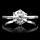 Sonia's Signity CZ Engagement Ring - Round Cut