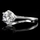 Sonia's Signity CZ Engagement Ring - Round Cut