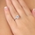 Sonia's Signity CZ Engagement Ring - Round Cut