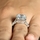 Barbara's Estate Style Asscher Cut Engagement Ring