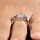 Lilian's 3 Stone Engagement Ring