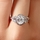 Lula's Oval Cut 3 Stone Engagement Ring