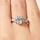 Jada's CZ Emerald Cut Engagement Ring - 1.25ct