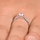 Whitley's Petite CZ Engagement Ring - .5 CT