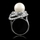 Shaina's Imitation Pearl Cocktail Ring