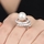 Shaina's Imitation Pearl Cocktail Ring