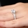 Shantae's 2 CT Butterfly Setting CZ Engagement Ring