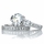 Maria's CZ Wedding Ring Set