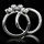 Maria's CZ Wedding Ring Set