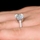 Prisilla's 4 CT Asscher Cut CZ Engagement Ring
