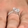 Prisilla's 4 CT Asscher Cut CZ Engagement Ring