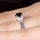 Piper's Pink and Black CZ Engagement Ring