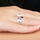 Ashlynn's Polished CZ Solitaire Wedding Ring Set
