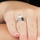 Ashlynn's Polished CZ Solitaire Wedding Ring Set