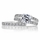 Jenny's Premium Asscher CZ Wedding Ring Set