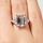Madison's 5 Carat Emerald Step Cut Engagement Ring