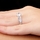Dao's Round Cut CZ Promise Ring