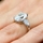 Anise's Cushion Cut CZ Engagement Ring