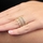 Zola's Set of 5 Stackable Rings - Goldtone