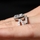 Eilley's Princess Cut CZ Wedding Ring Set
