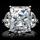 Alette's Emerald Cut CZ Engagement Ring