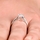 Sonia's Signity CZ Engagement Ring - Marquise Cut