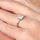 Nikki's 1.25 CT Princess Cut CZ Engagement Ring