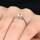 Nikki's 1.25 CT Princess Cut CZ Engagement Ring