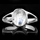 Belinda's Oval Cut Simulated Moonstone Ring