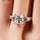Ainsley's Princess Cut Split Shaft Engagement Ring - 2.0 ct