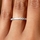 Emmaline's CZ Eternity Wedding Ring Band