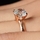 Serafina's Engagement Ring - Rose Goldtone
