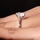 Enya's 2.25 Carats Round Cut Cubic Zirconia Engagement Ring