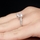 Lezlie's 2 CT Princess Cut CZ Engagement Ring