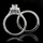Kat's Pave CZ Wedding Ring Set
