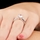 Dao's Round Cut CZ Promise Ring