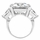 Heiress' Style Large CZ Engagement Ring