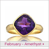 February - Amethyst Jewelry