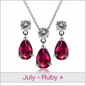 July - Ruby Jewelry